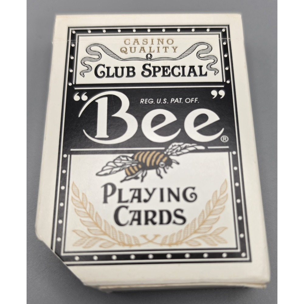 Vintage 2003 Bee No. 92 Club Special Diamond Back Playing Cards 54 Card Deck